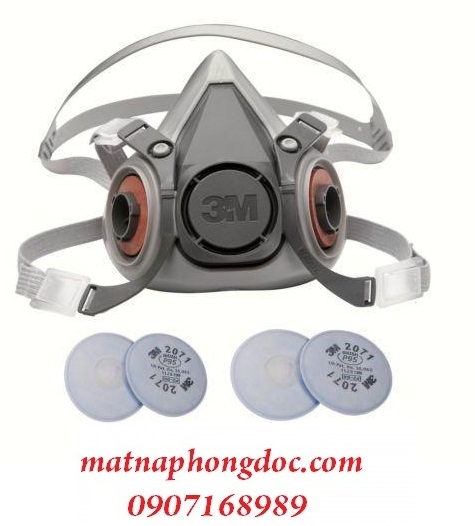 Điều đặc biệt ở mặt nạ phòng độc 3M 6200 đó chính là bộ phin lọc.