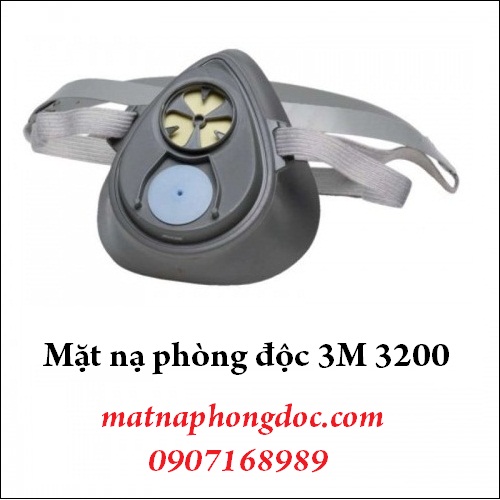 Mặt nạ phòng độc 3m 3200 đang được nhiều công ty, doanh  nghiệp lựa chọn để sử dụng cho công nhân,