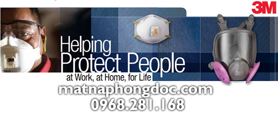 Mặt nạ phòng độc 3m